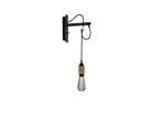 Hooked Candeeiro de Parede Graphite/Brass - Buster+Punch