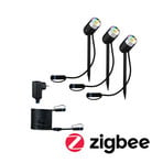 Paulmann Plug & Shine Pike ZigBee RGBW 3-base