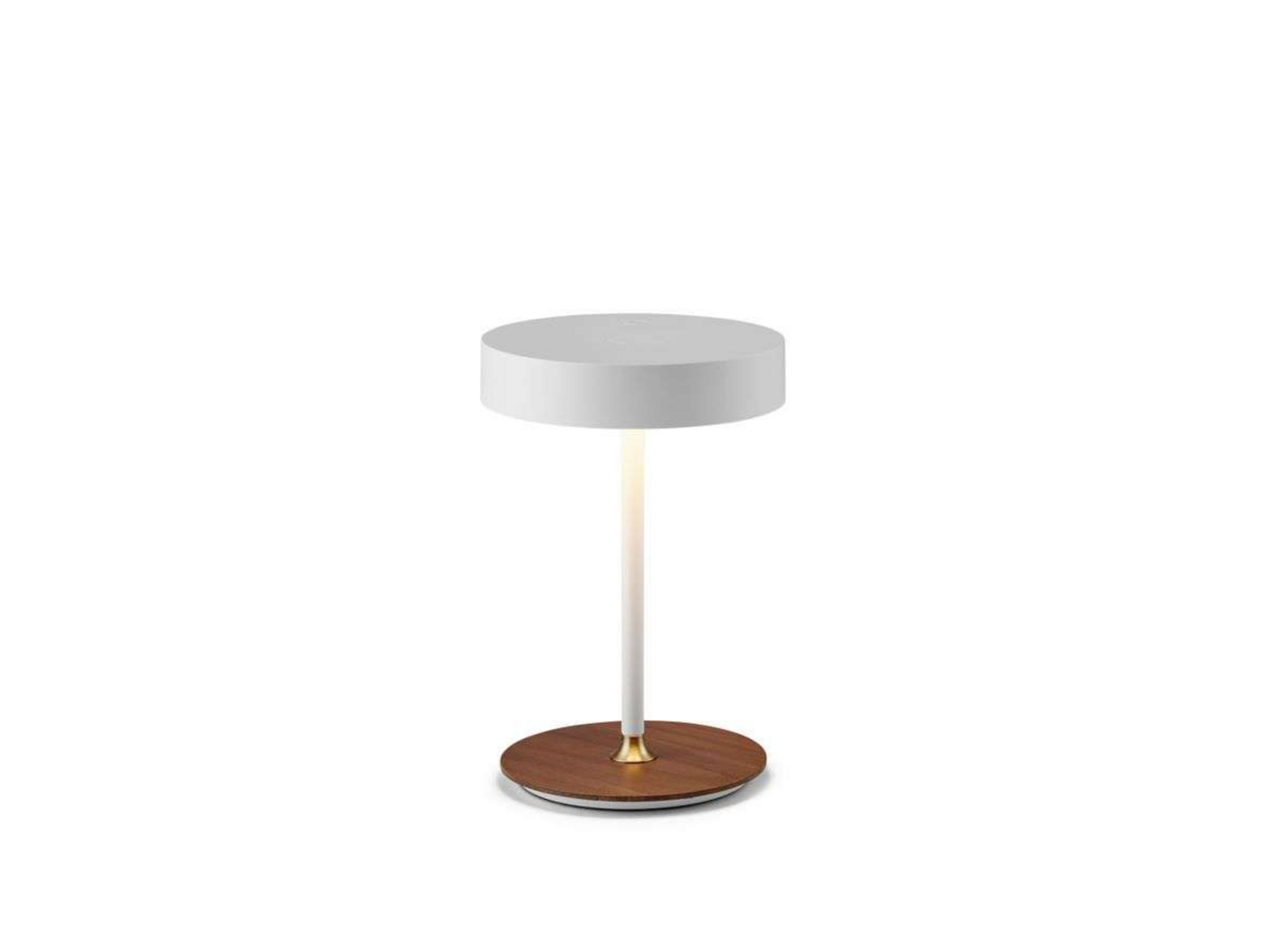 Lampada da tavolo On The Move, bianca, Ø 13 cm - Halo Design