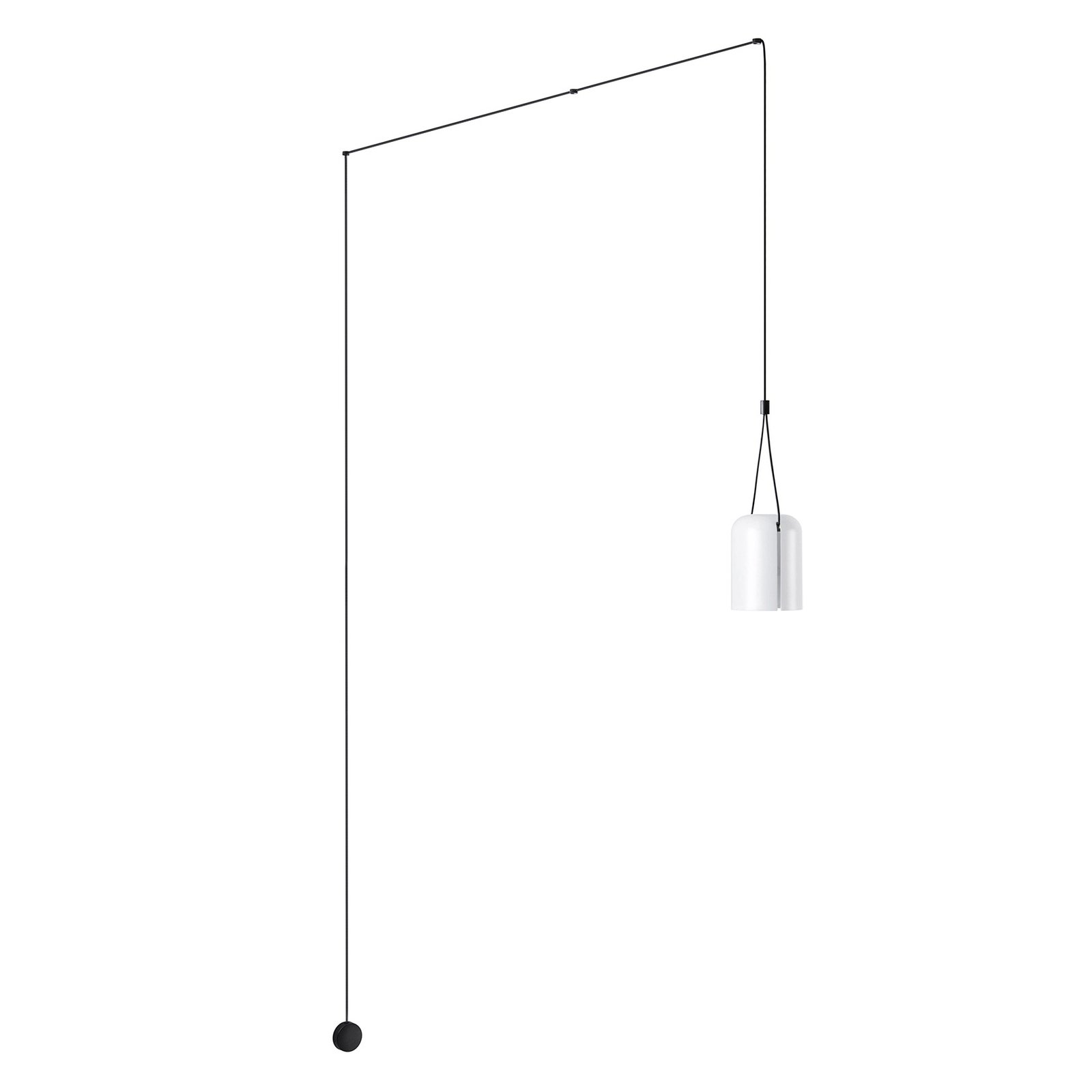 LEDS-C4 Attic Hängeleuchte zylindrisch dezentral