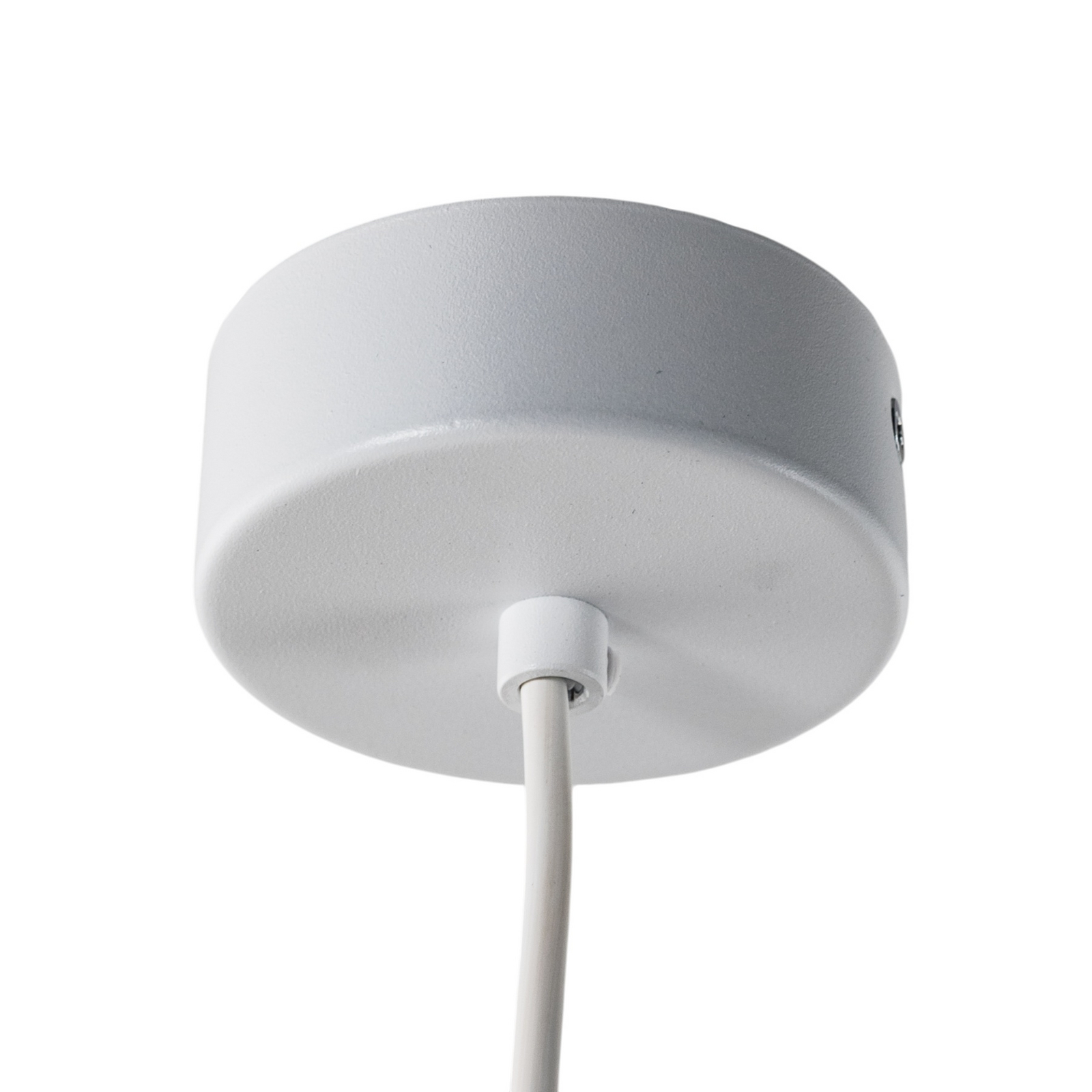 Suspension Cono, blanc, Ø 19 cm, acier, à 1 lampe