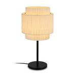 Papper table lamp, natural colour, raffia, height 50 cm