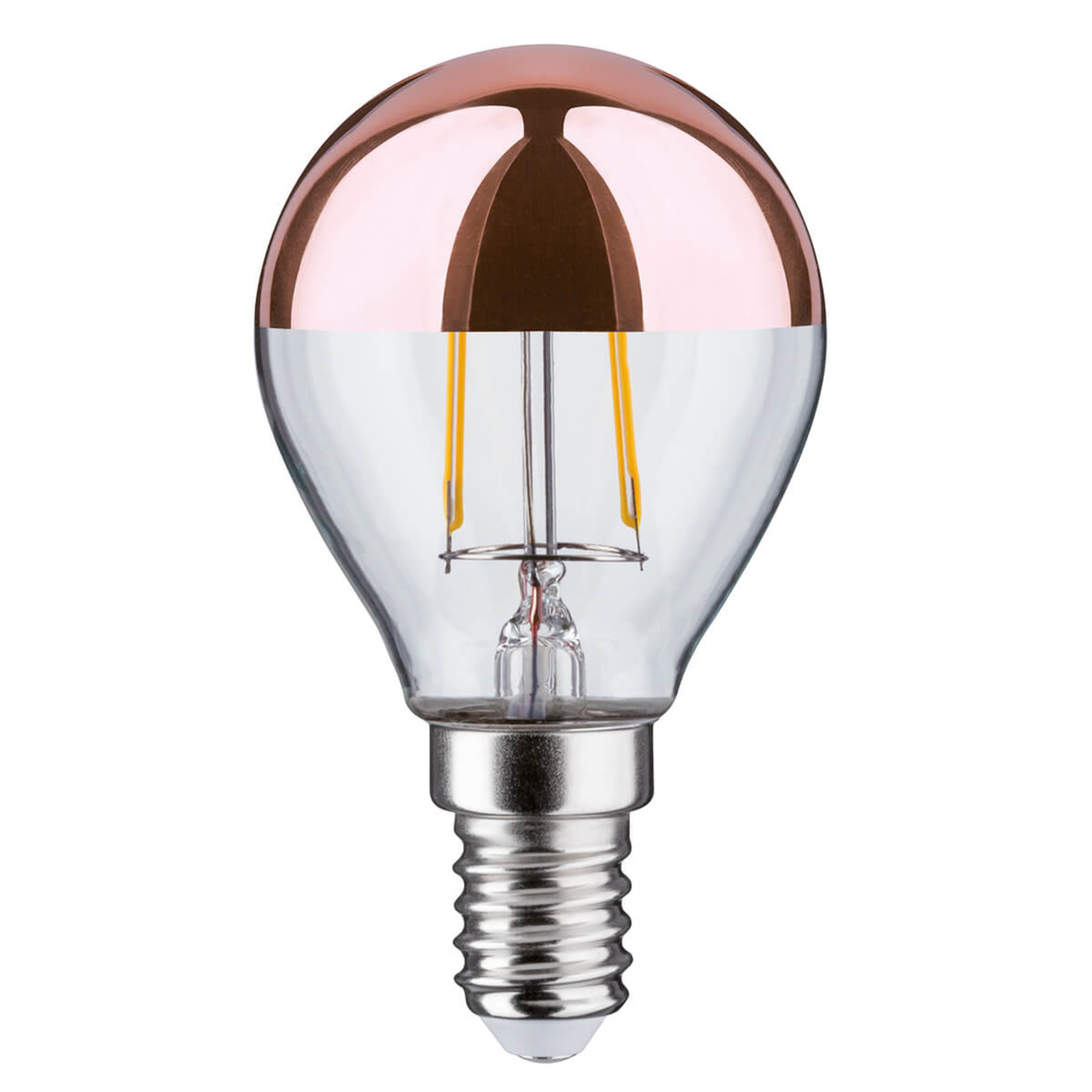 Paulmann LED-toppförspeglad lampa E14 2,6 W koppar