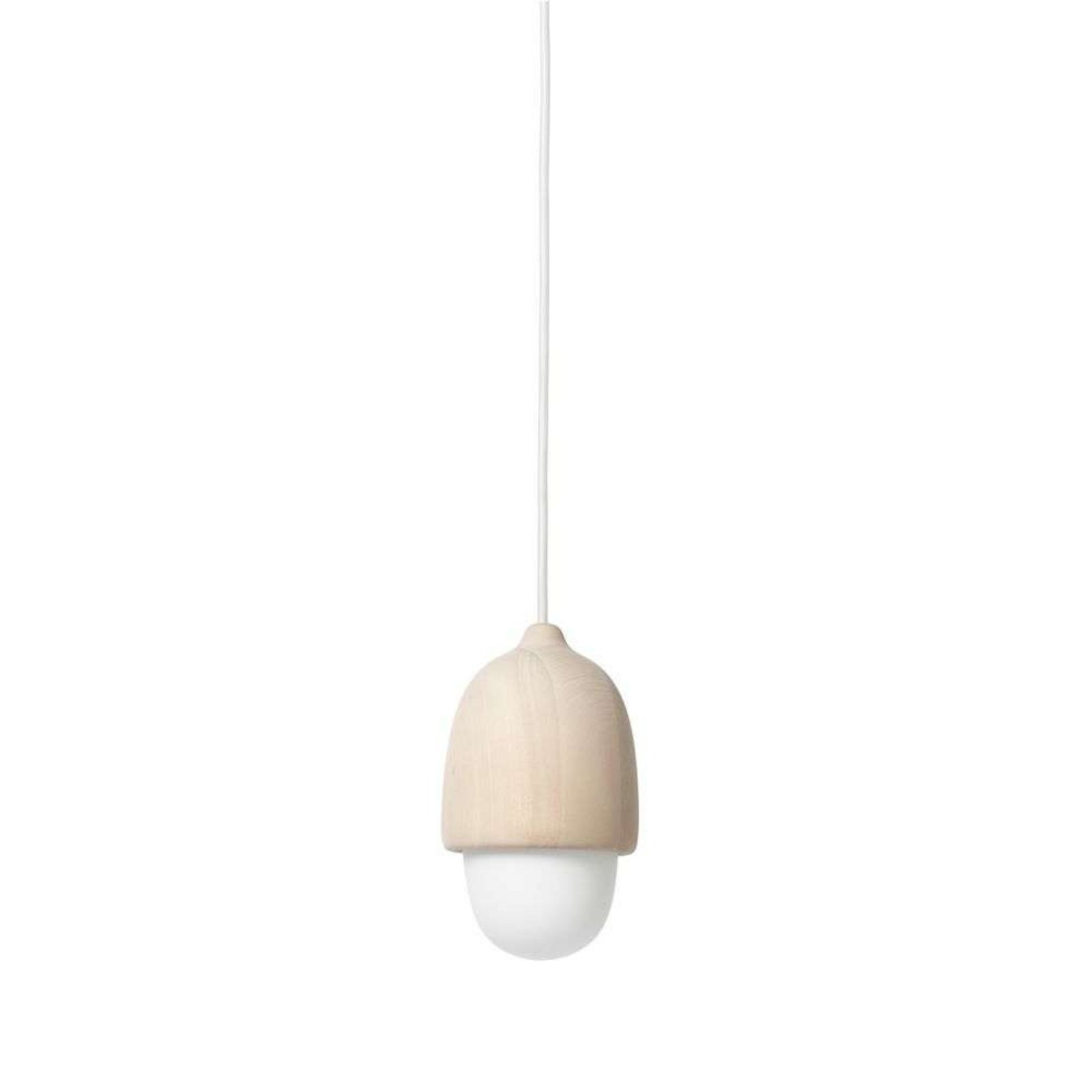 Terho Závěsná Lampa Small Natural/White Opal - Mater