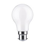 Λαμπτήρας LED Paulmann B22d A60 9W 4.000K opal