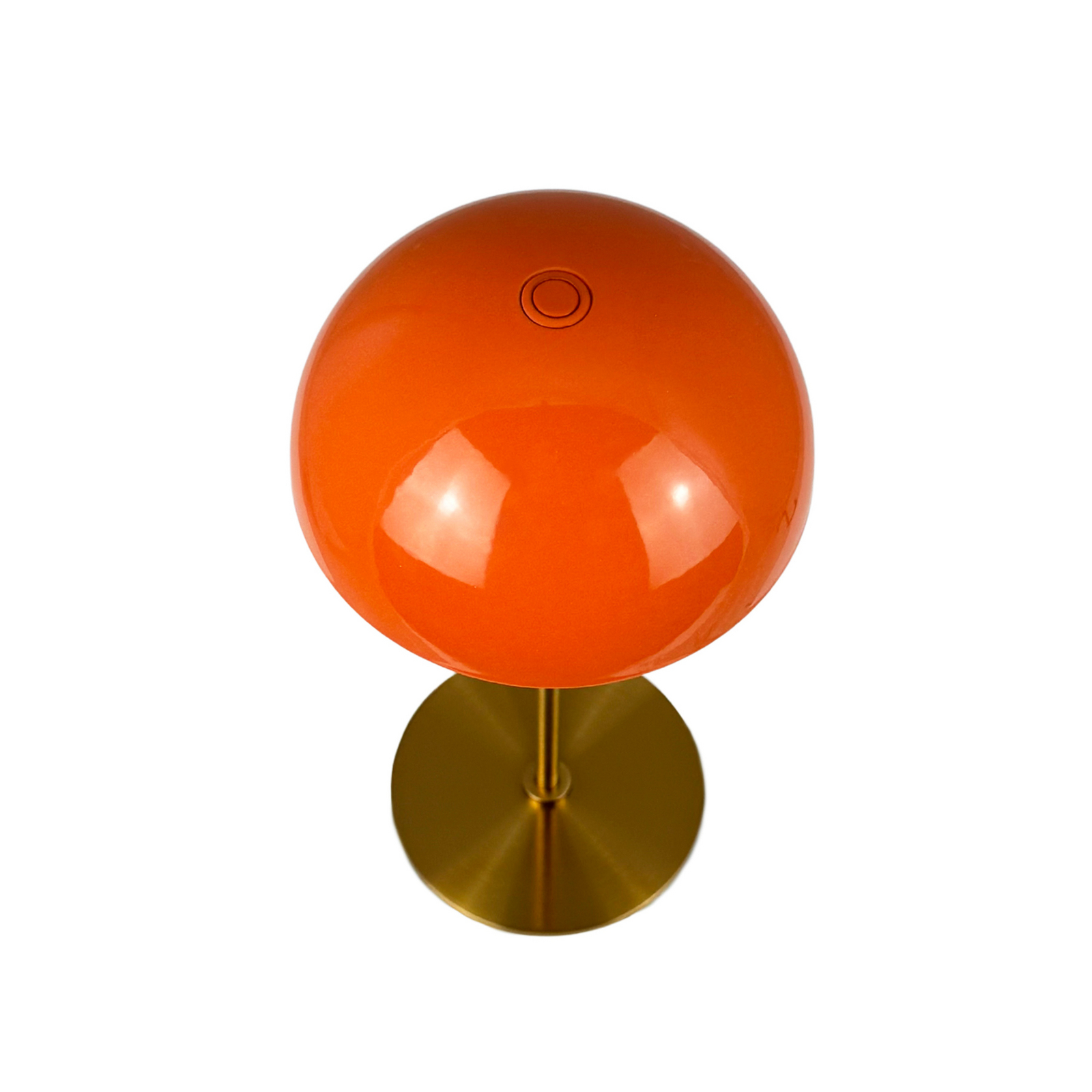 Along LED-batterijtafel lamp, oranje, set van 2 - Dyberg Larsen
