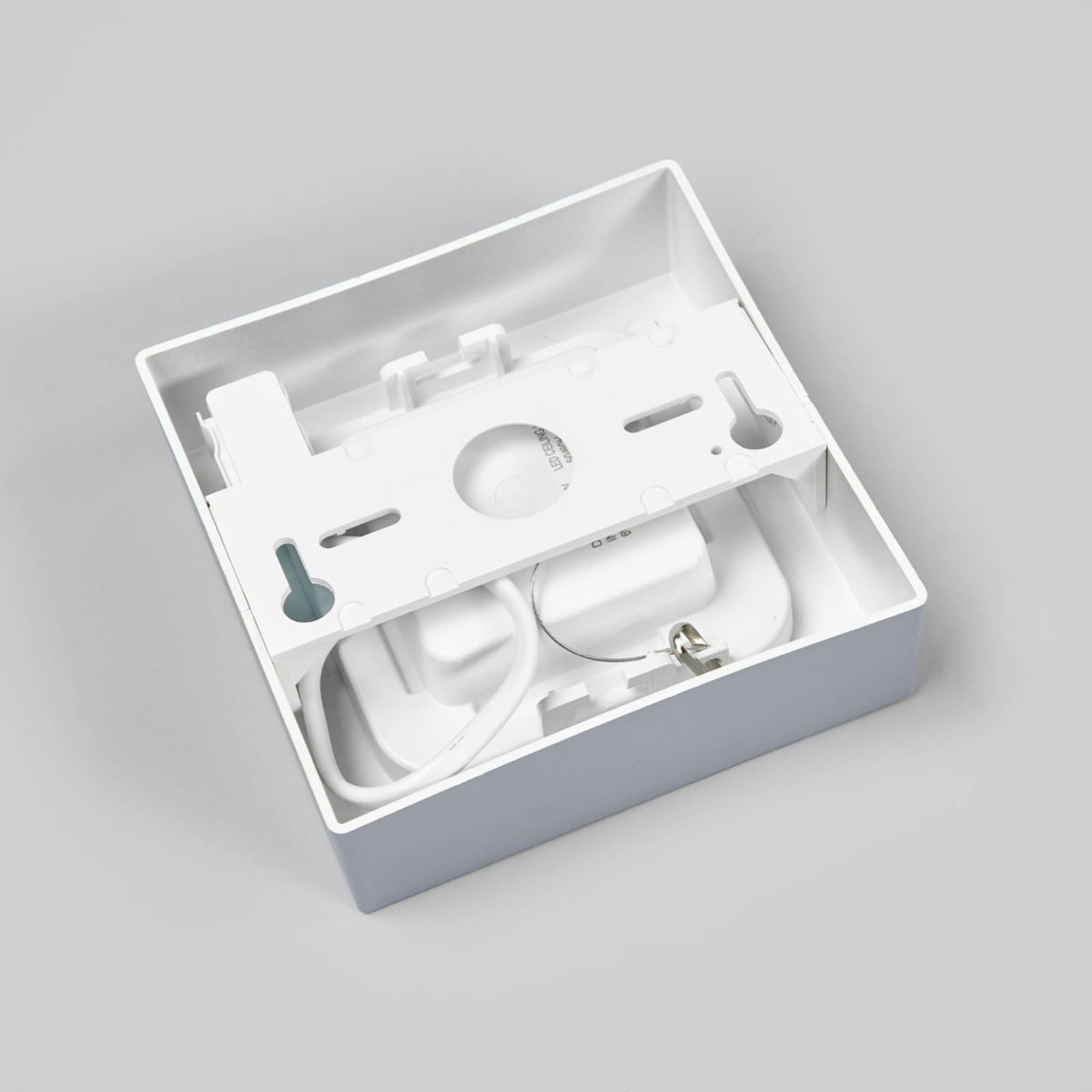 Arcchio Plafoniera LED Marlo Argento 3.000K Angolare 12 Cm 15 Arcchio Plafoniera LED Marlo Argento 3.000K Angolare 12 Cm -Negozio al dettaglio Paulmann