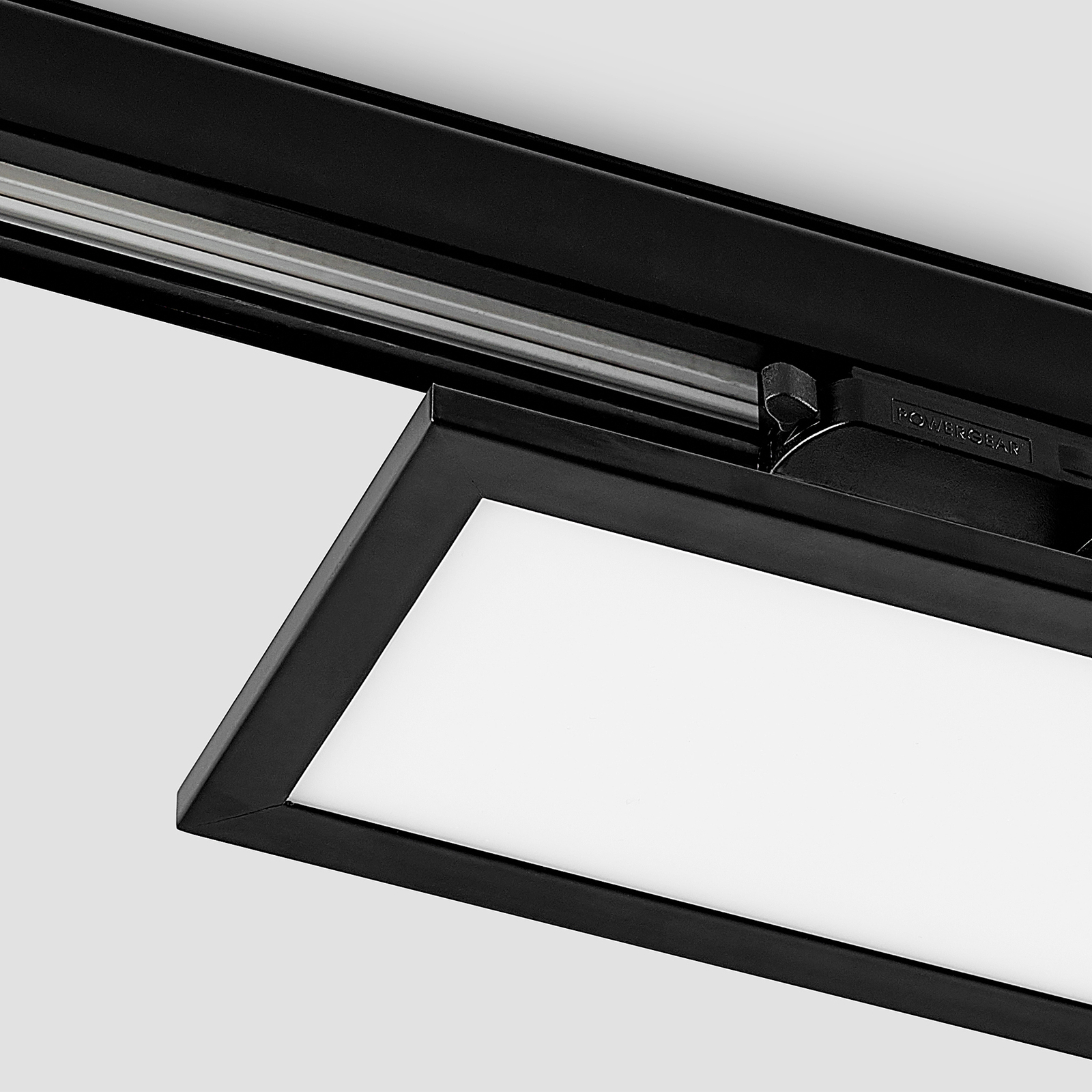 Arcchio Hairis 3-Phasen-LED-Panel, schwarz