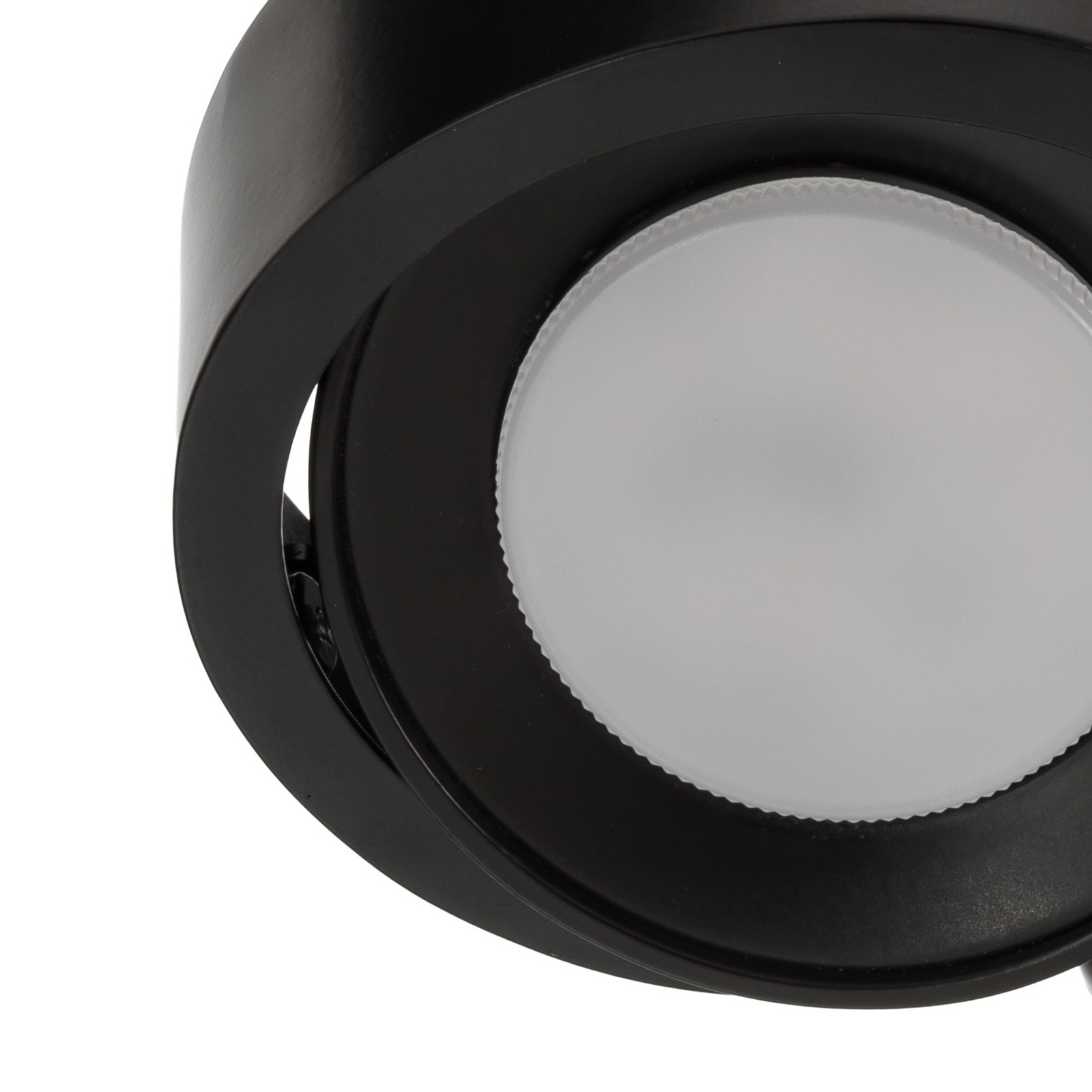 Foco de pared Lili, negro, Ø 14 cm, GX53 Foco de pared Lili, negro, Ø 14 cm, GX53