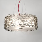 Lampa wisząca Terzani Glamour nikiel