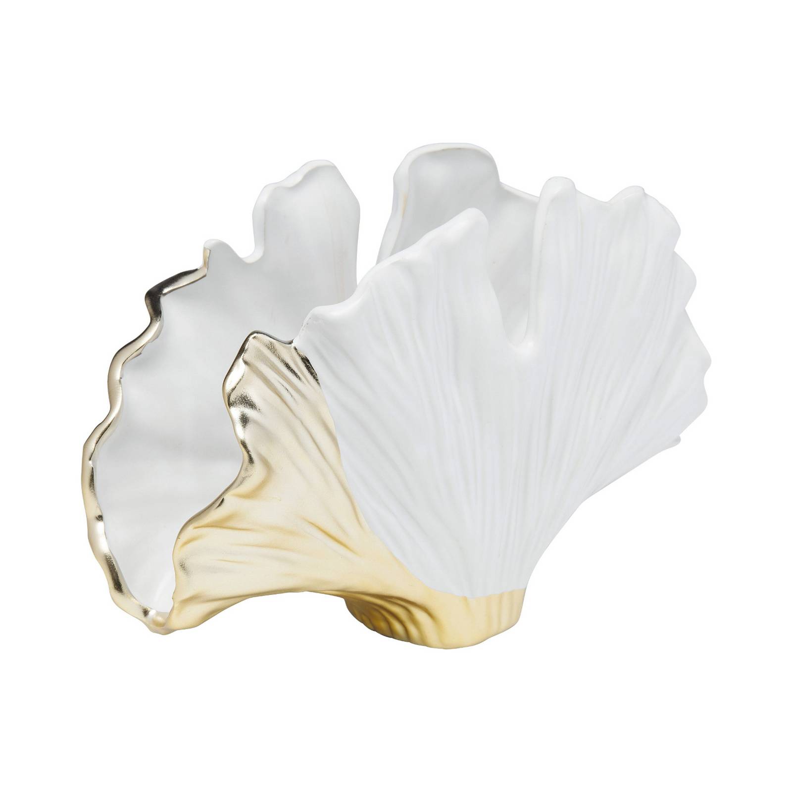 Tischvase DESIGN Vase Ginkgo Elegance gold (goldfarben) B255cm H175cm T85cm Vasen