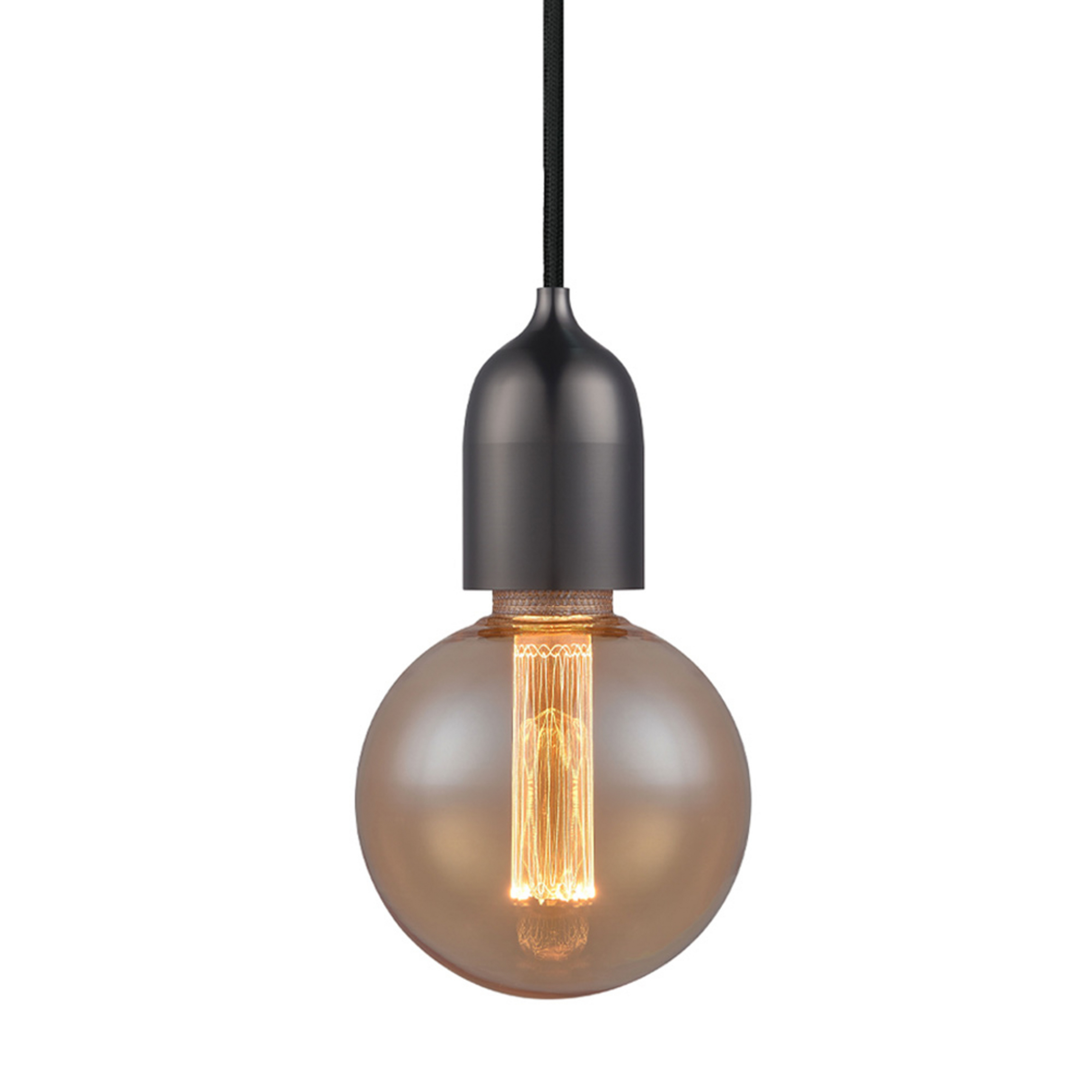 CLASSIC pendant light, gunmetal, Ø 5 cm, E27 - Halo Design