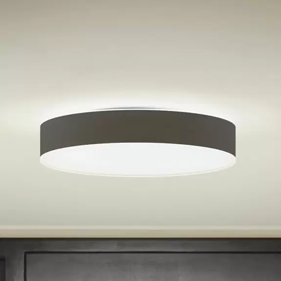 Lampenwelt Philips Hue Enrave LED-Deckenlampe 38,1cm schwarz