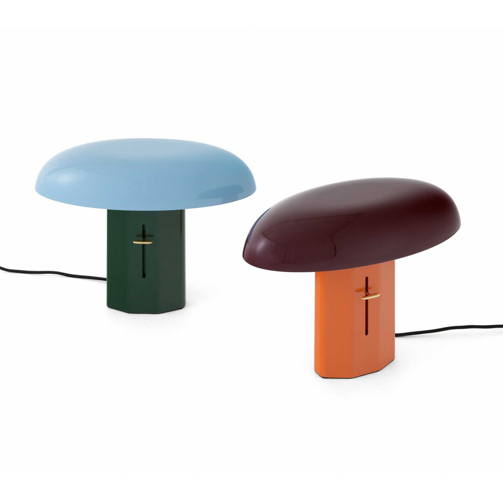 Montera JH42 stolová lampa Amber/Ruby - &Tradition