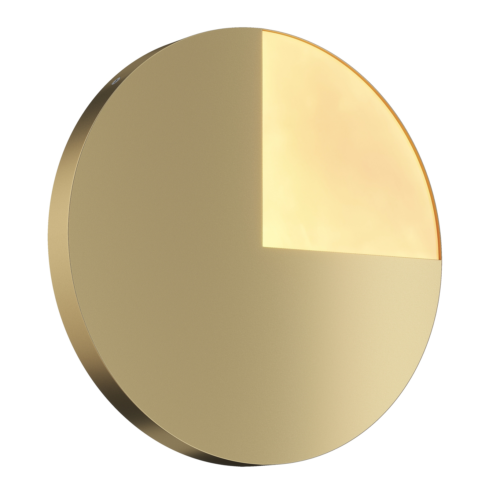 Maytoni Jupiter LED wall lamp, gold