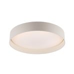 LED lubinis šviestuvas „TAVOLI“, smėlio spalvos, Ø 39 cm, metalas, CCT,