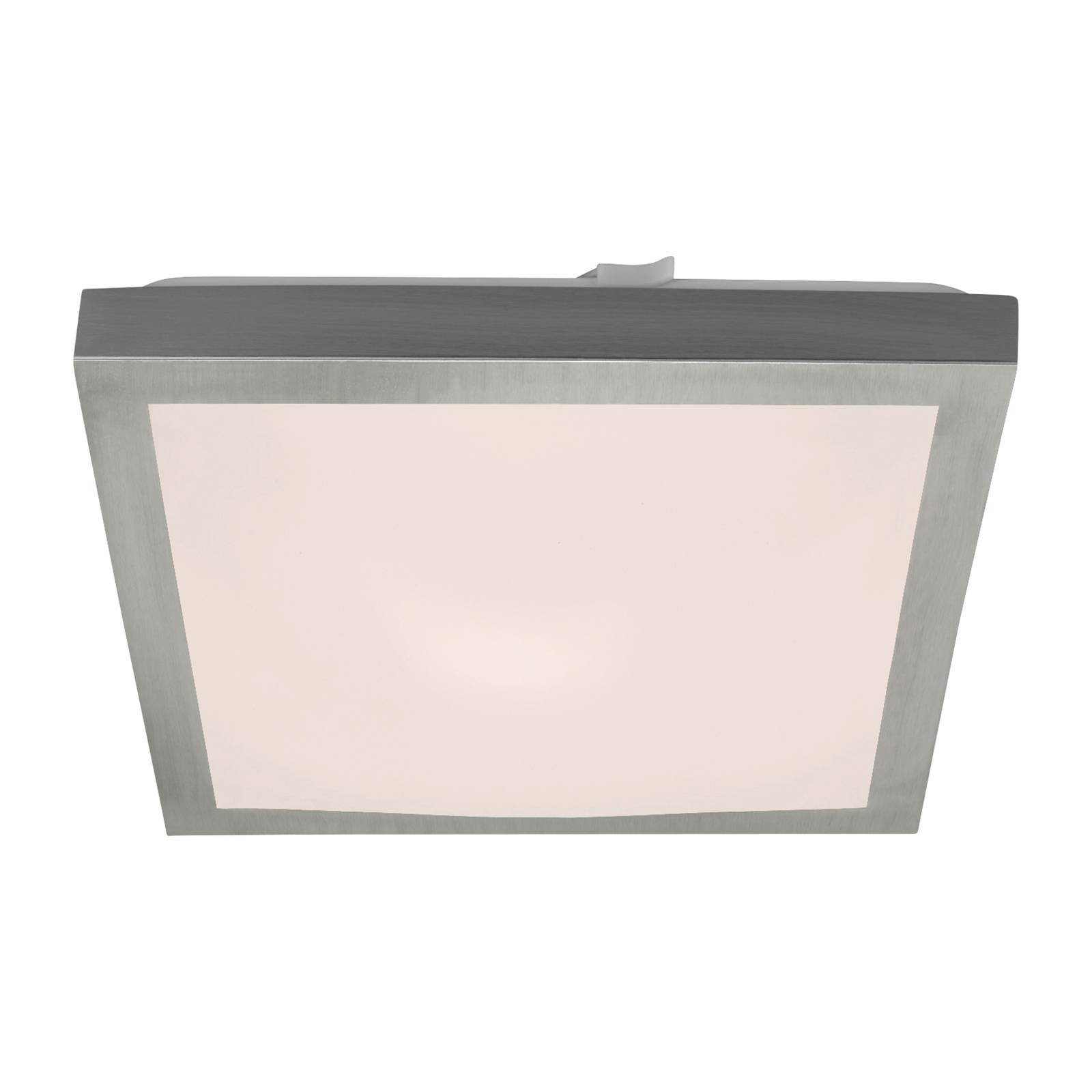 Plafonnier LED Fledo 3 000 K nickel/blanc