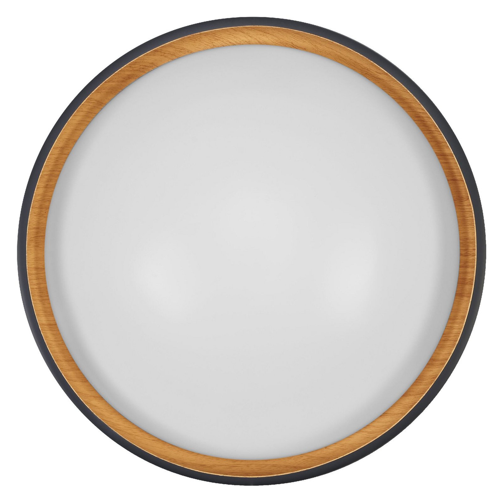 OSRAM LED-Deckenlampe ORBIS LIVIA, Ø 43 cm, grau, Metall dim