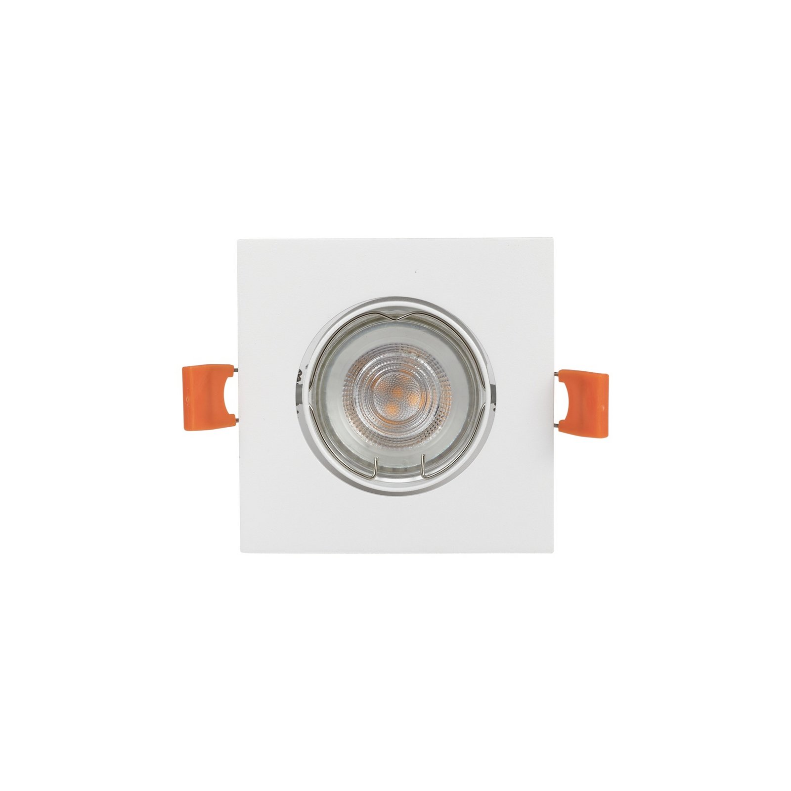 Prios Downlight Fibur, white, 9 cm