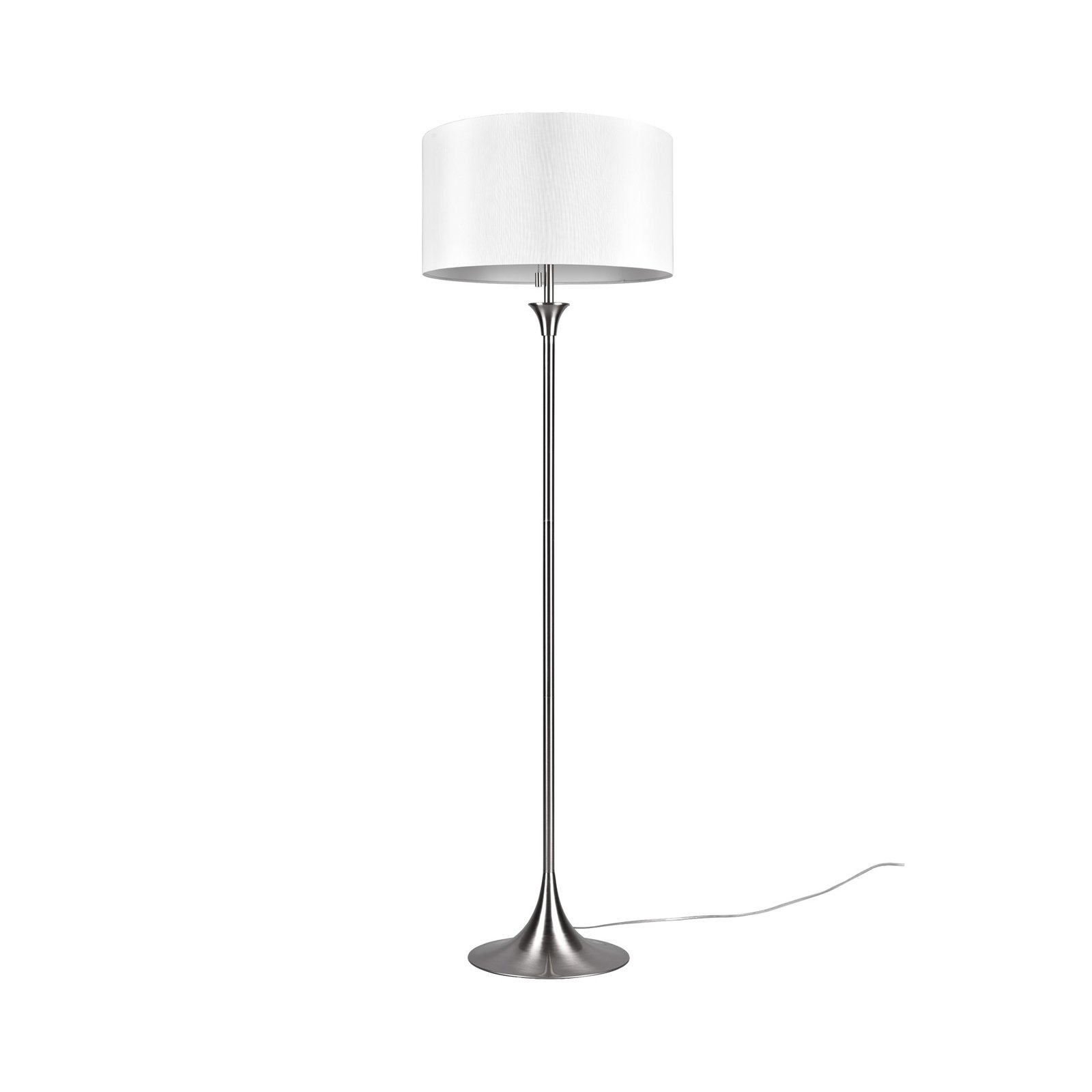 Sabia floor lamp with fabric shade