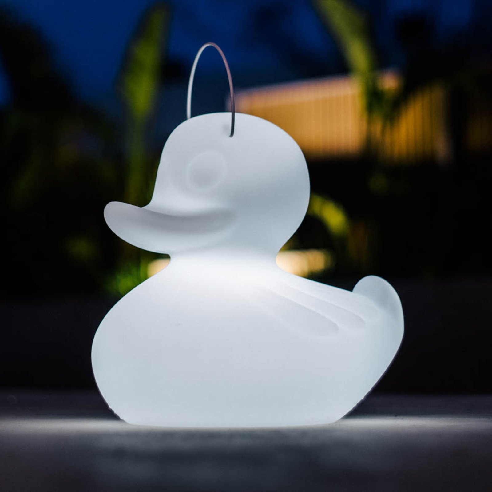 Lampa designerska LED DUCK-DUCK XL biała