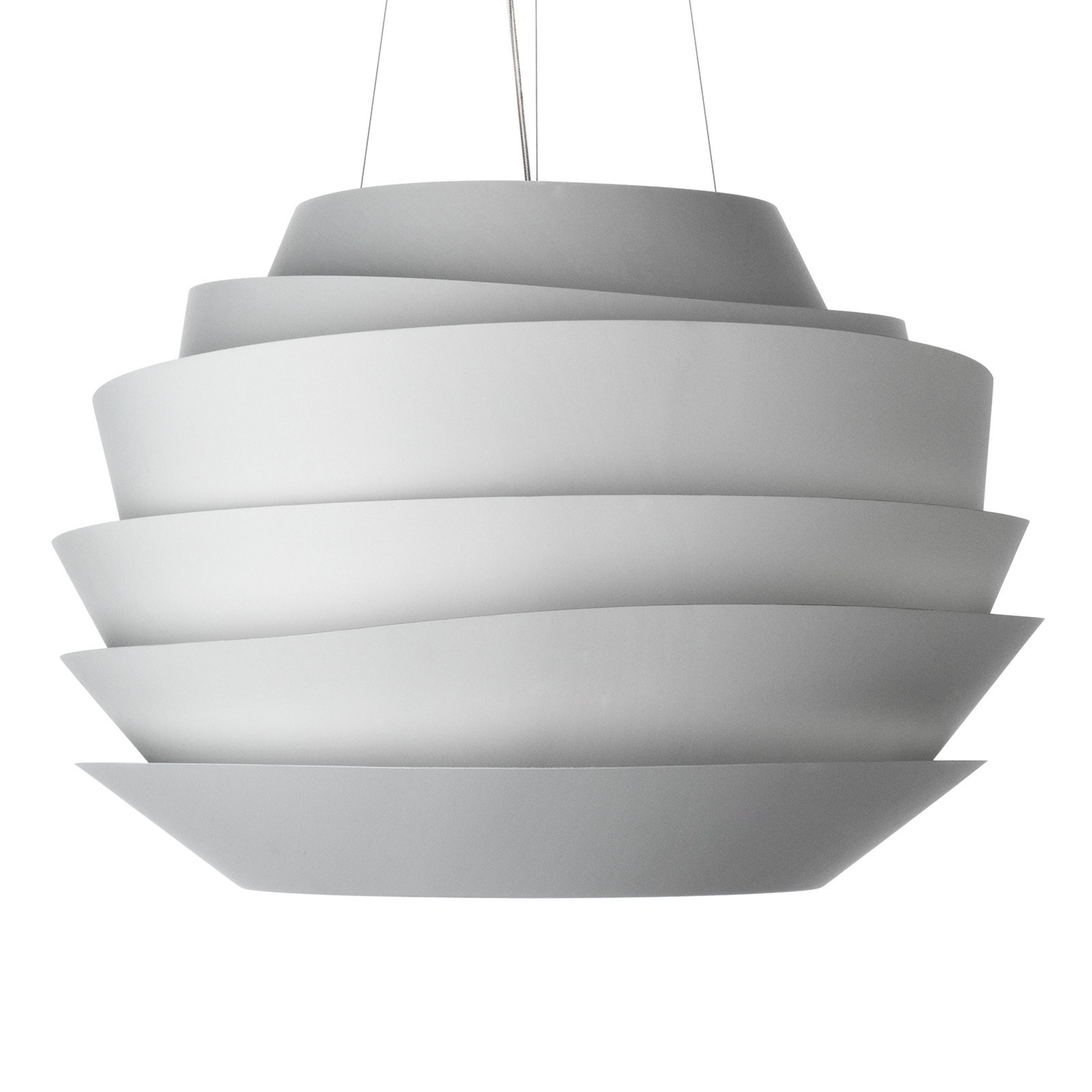 Candeeiro suspenso LED Le Soleil DALI regulável Branco - Foscarini