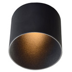 GF design Tubo Einbaulampe IP54 schwarz