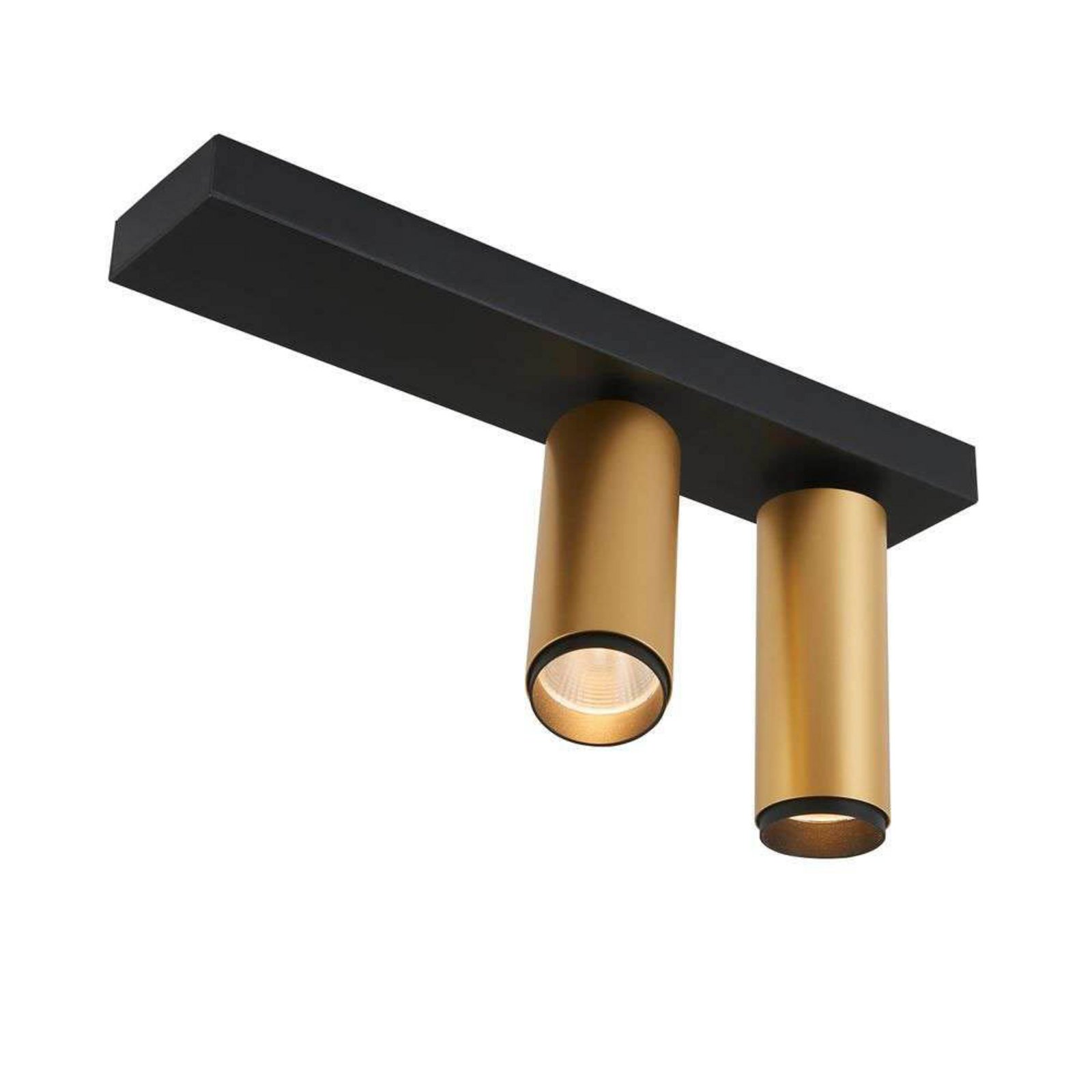 X-Beam Griestu Lampa Double Gold/Black - Loom Design