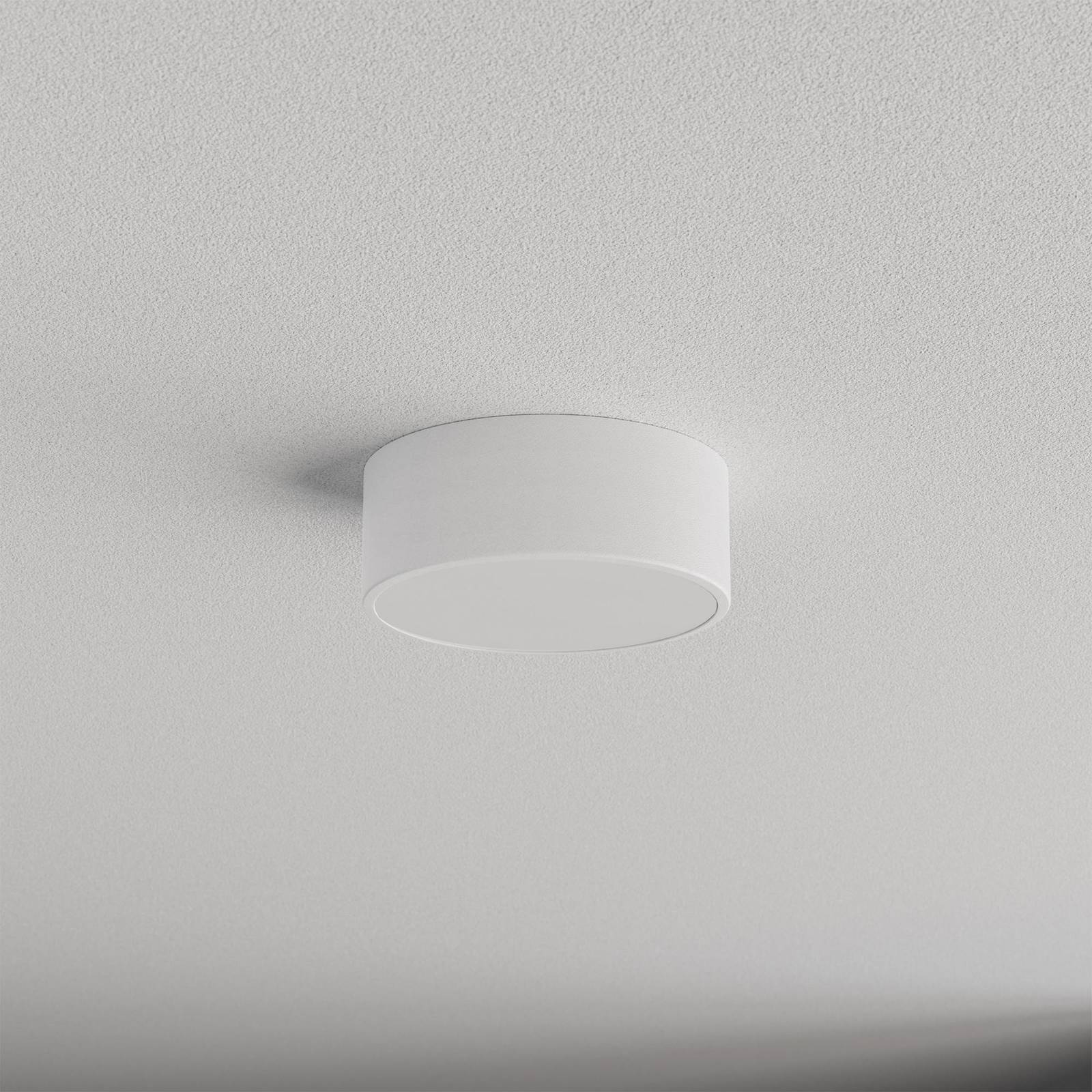 Deckenlampe Cleo 200, weiß, Sensor, IP54, Ø 20 cm, Metall günstig online kaufen
