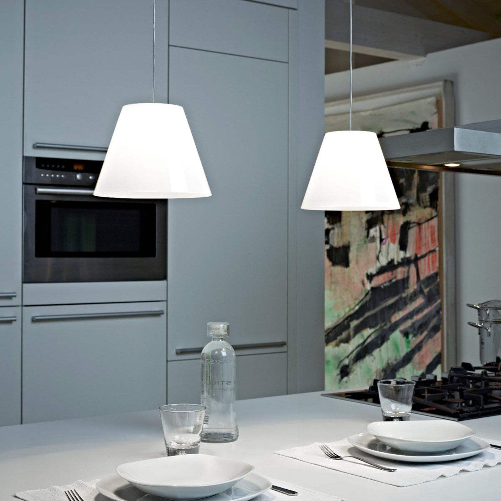 Dina Pendant White - Rotaliana