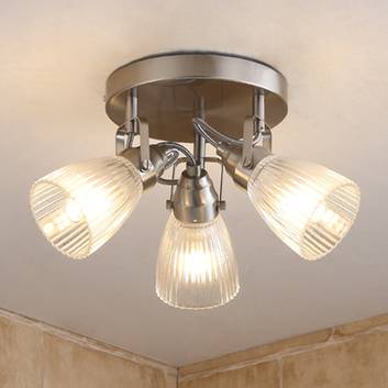Lámpara LED de techo para baño Kara redonda