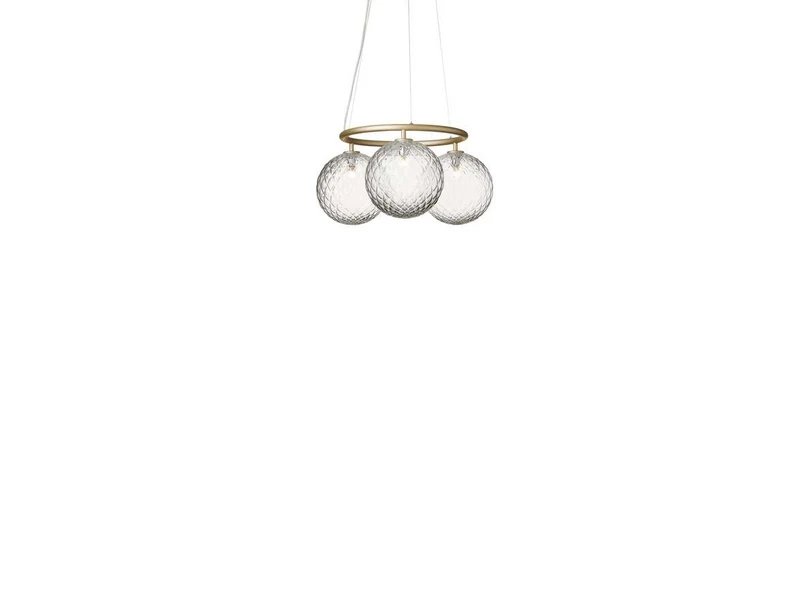 Nuura Aps - Miira 3 Circular Lustre Brass/Optic Clear Nuura