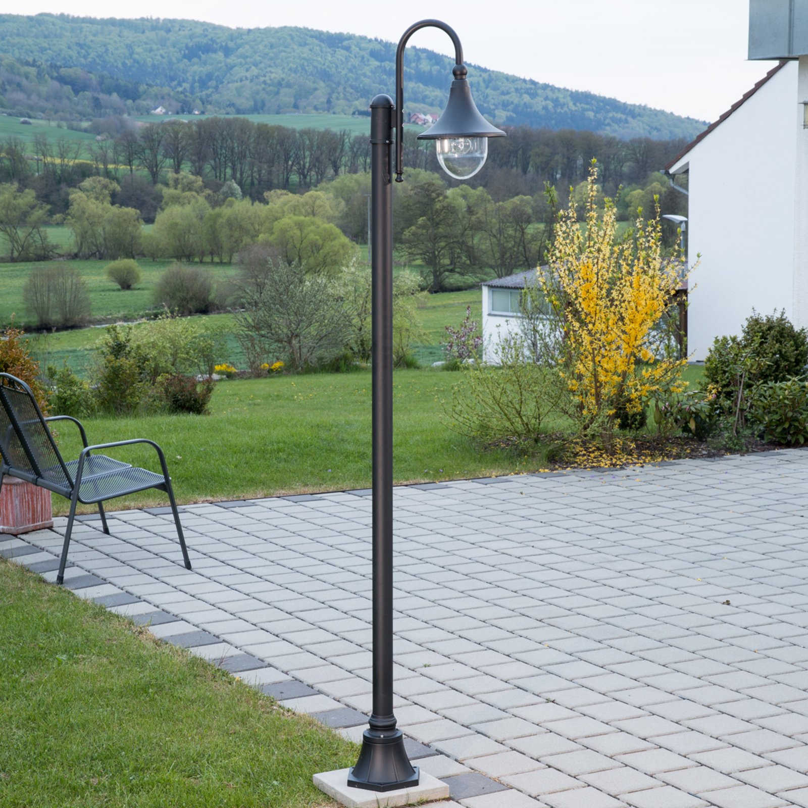 Daphne Outdoor Garden Lamp Black - Lindby