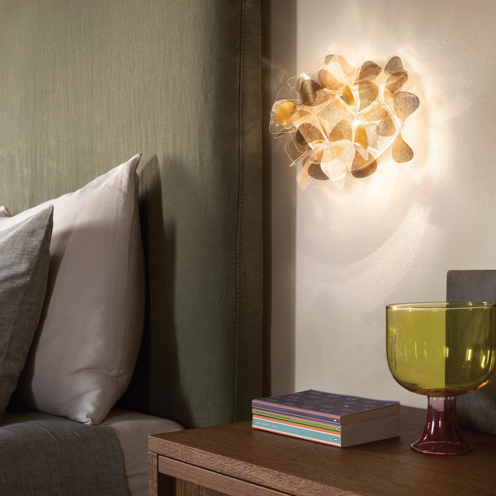 Cliza Vägglampa Mama Non Mama Gold - Slamp