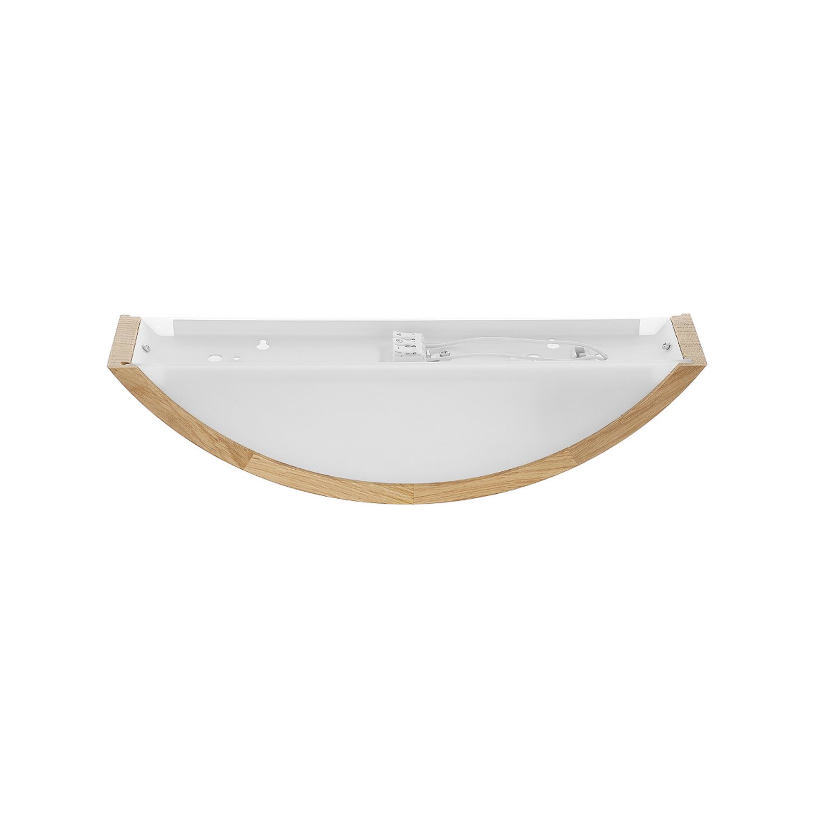 Απλίδα Cleo D1DR410, ξύλο δρυός, μήκος 41 cm, E27