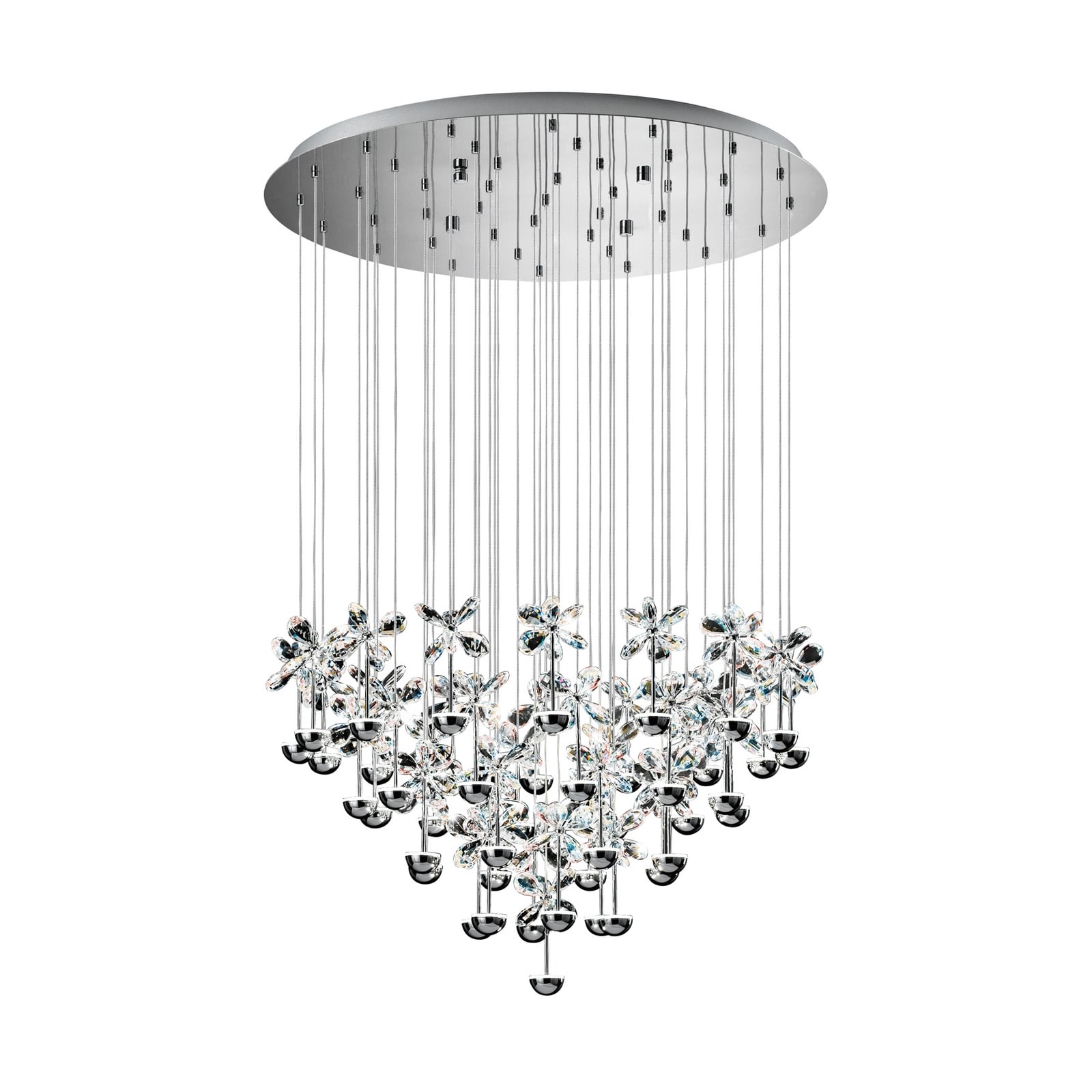 Suspension Pianopoli chromée 78x110 cm - EGLO Stars of Light