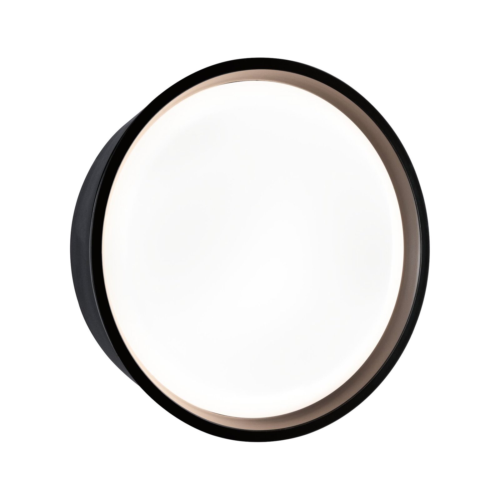 Platomo Buiten Wandlamp SWR Zwart - Paulmann