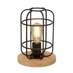 Cage II table lamp with cage lampshade