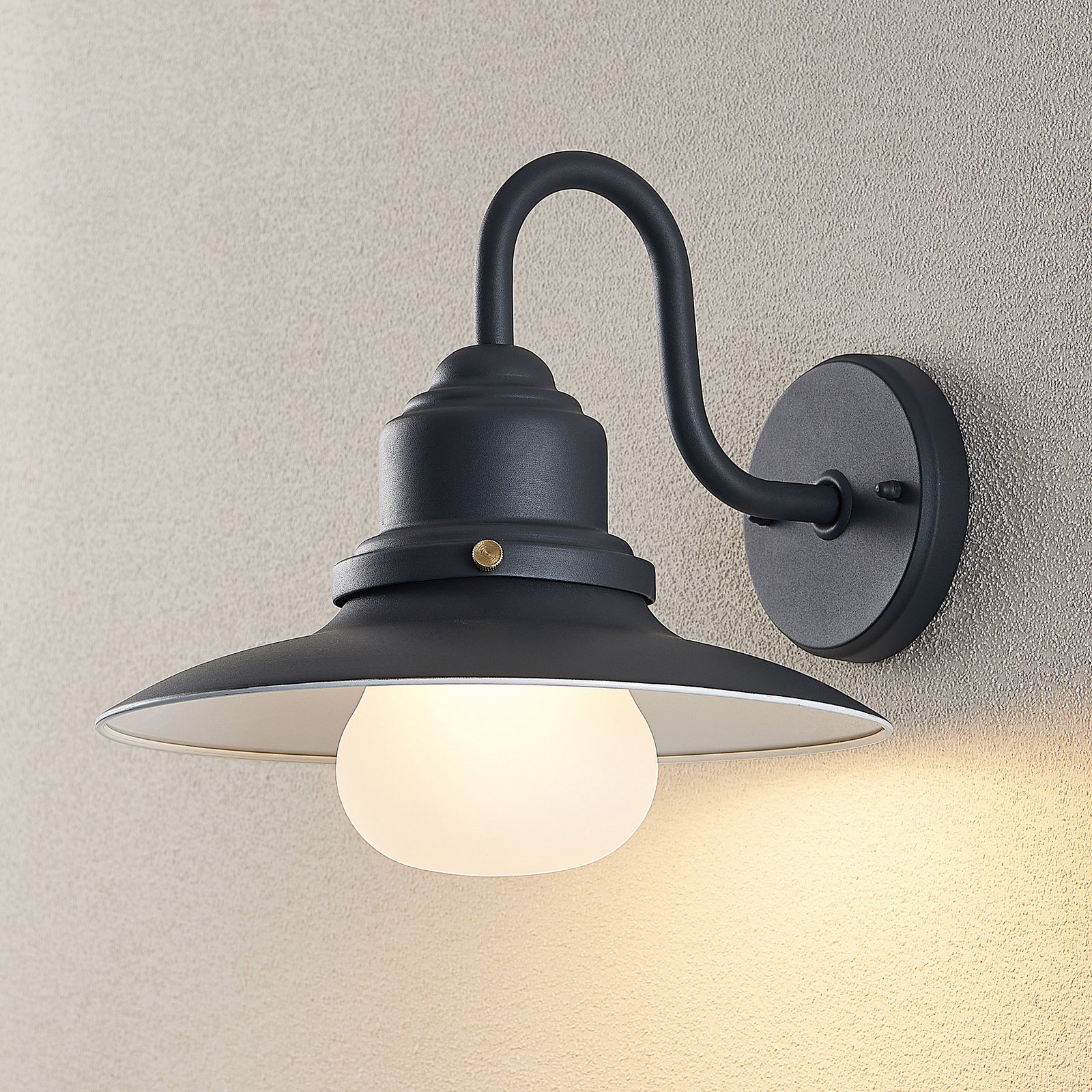 Roisin Candeeiro de Parede Exterior Dark Grey - Lindby