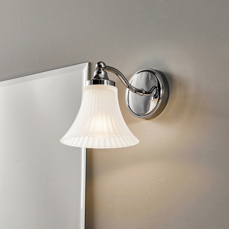 Astro Nena badkamerwandlamp met glazen kap