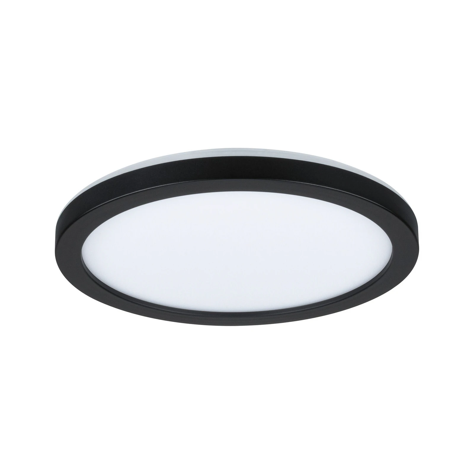 Paulmann Atria Shine Panel on/off schwarz 830 Ø19cm