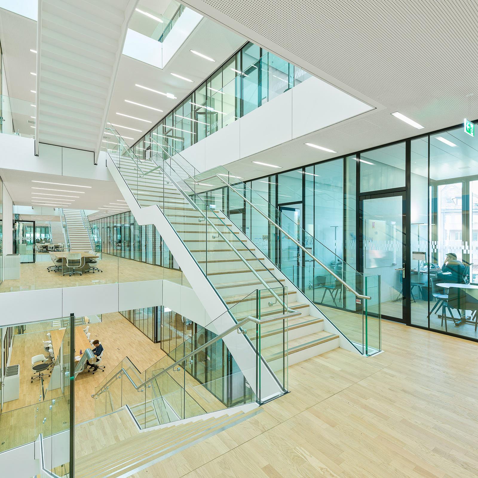 Regent Purelite Office LED-Deckenleuchte 153,1cm