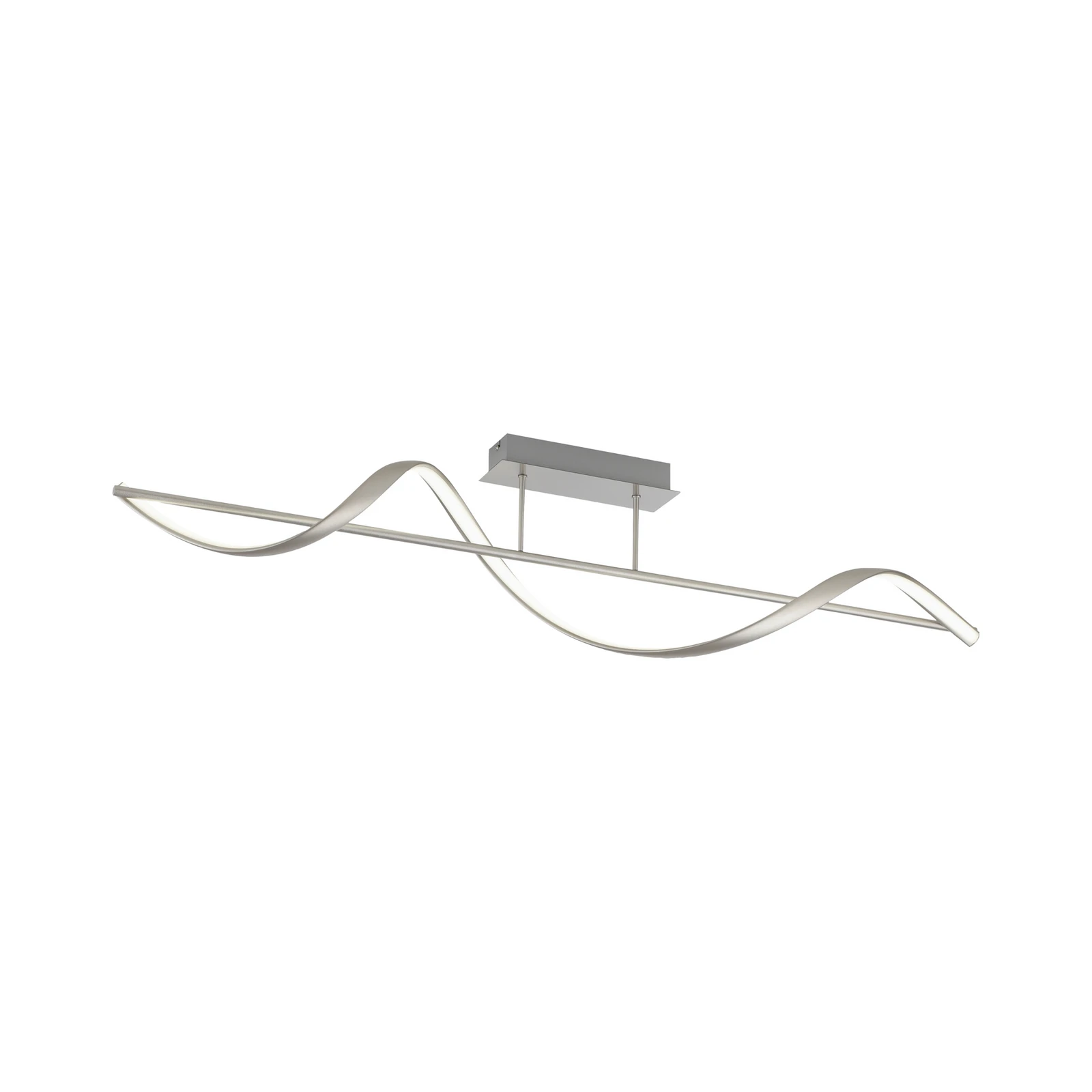 Paul Neuhaus Q-Swing LED plafondlamp, staal