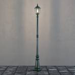 Stožárové svítidlo Firenze, 1 lucerna, zelené