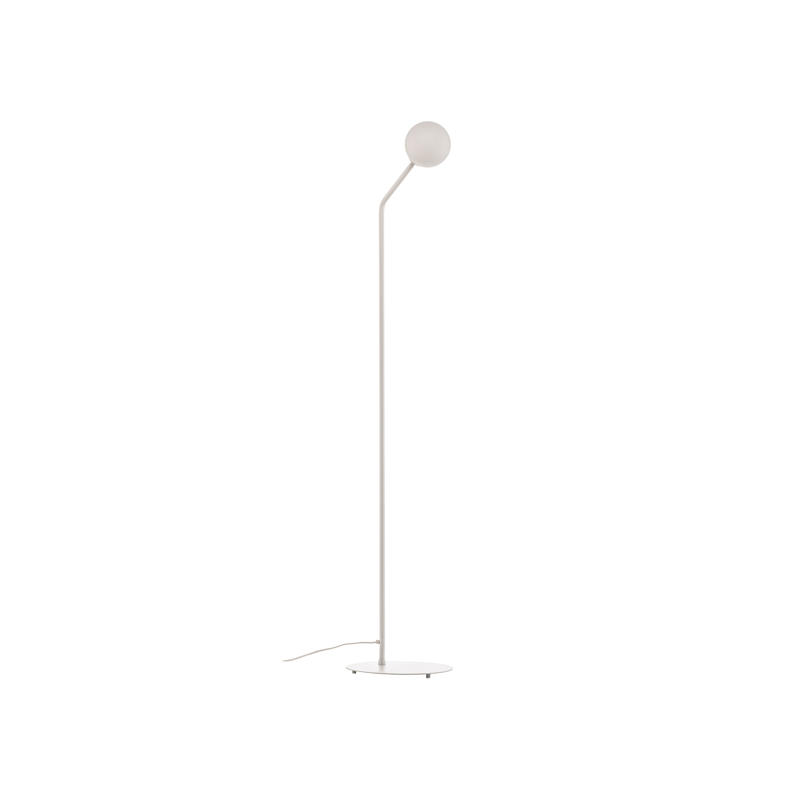 1064A floor lamp, 1-bulb, white