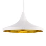 Tom Dixon Beat Wide suspension LED, blanche