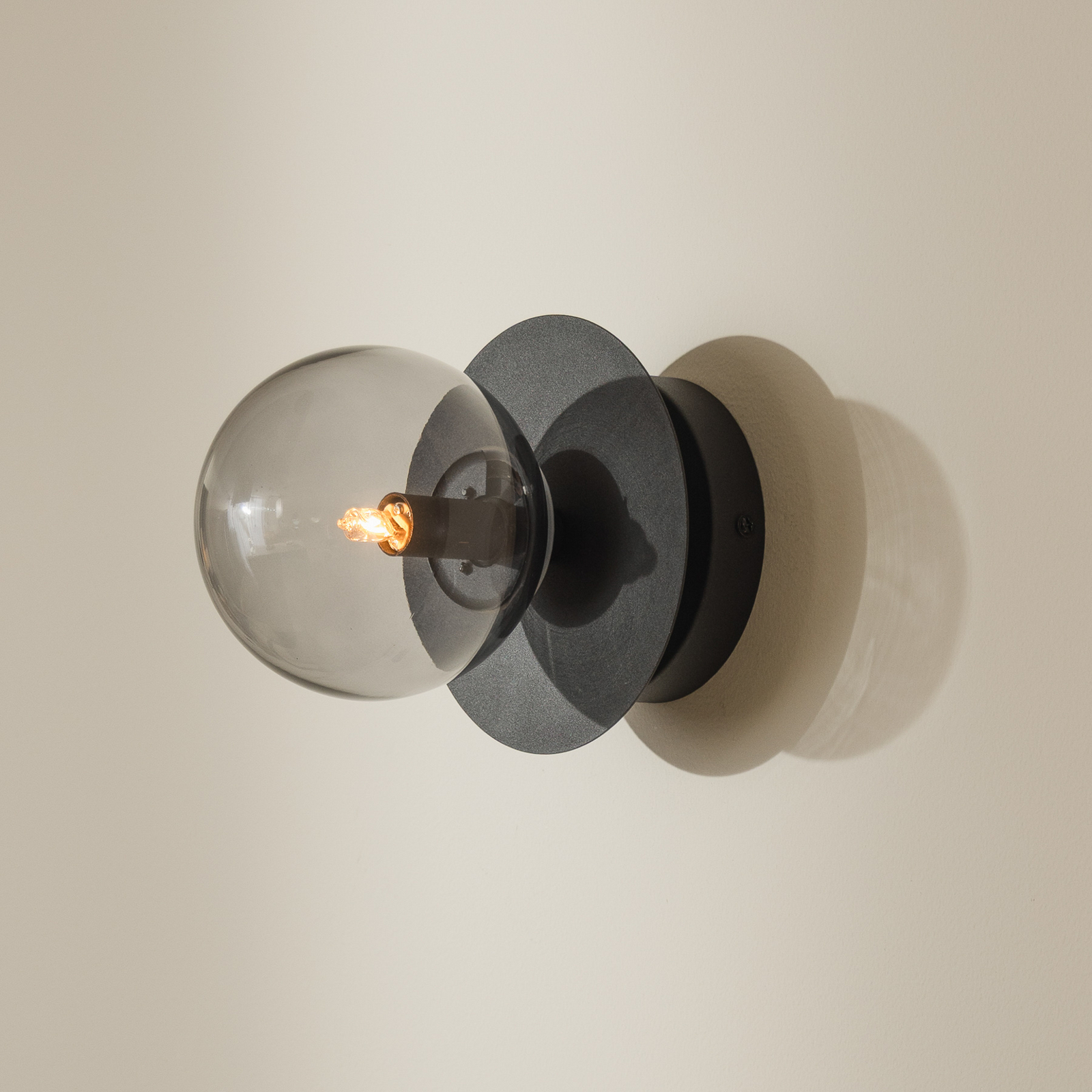 Art Deco Deckenleuchte schwarz grau Glas - Globen Lighting Art Deco Deckenleuchte schwarz grau Glas - Globen Lighting