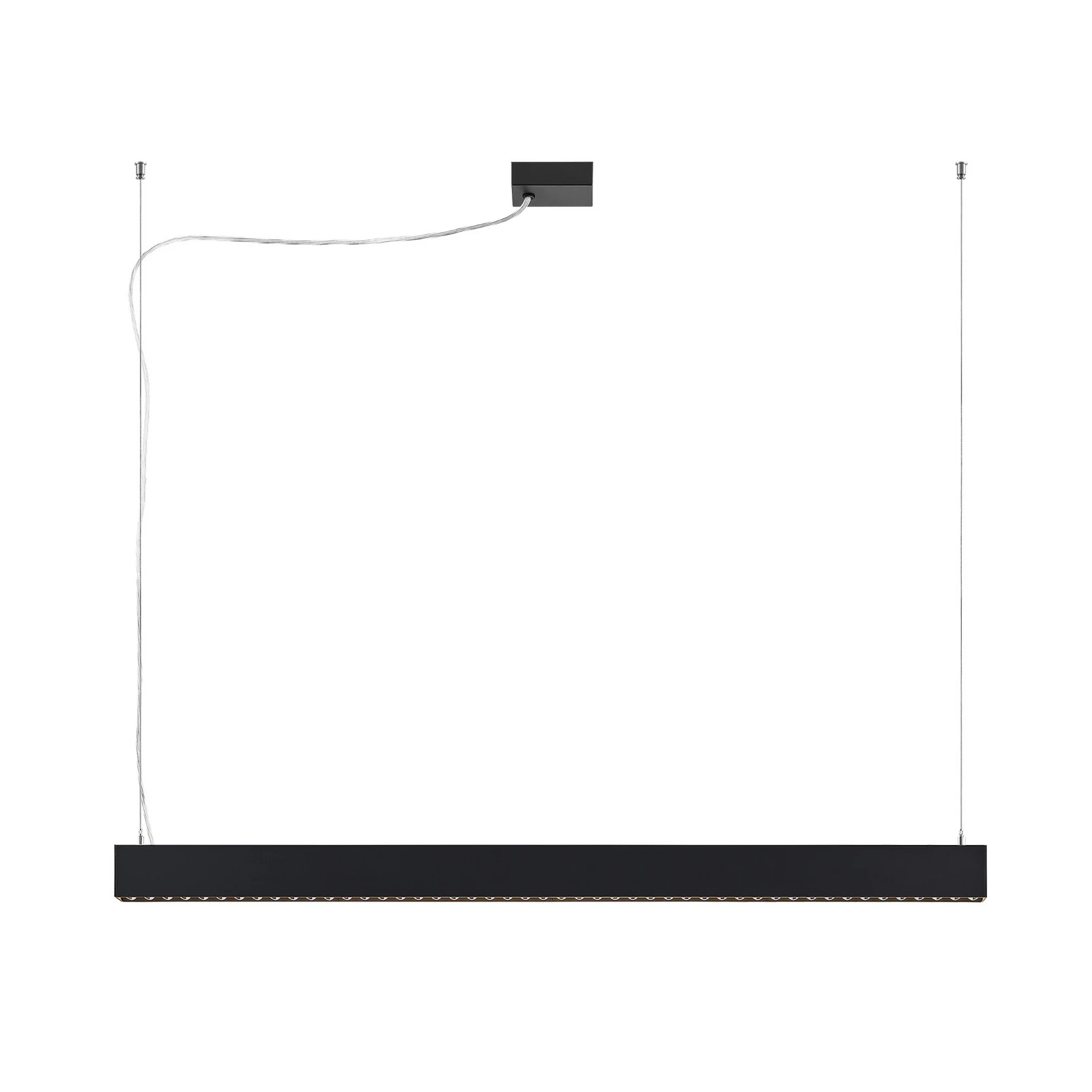 LED-Hängelampe PERFORA PROLINE M schwarz 106 cm DALI up/down
