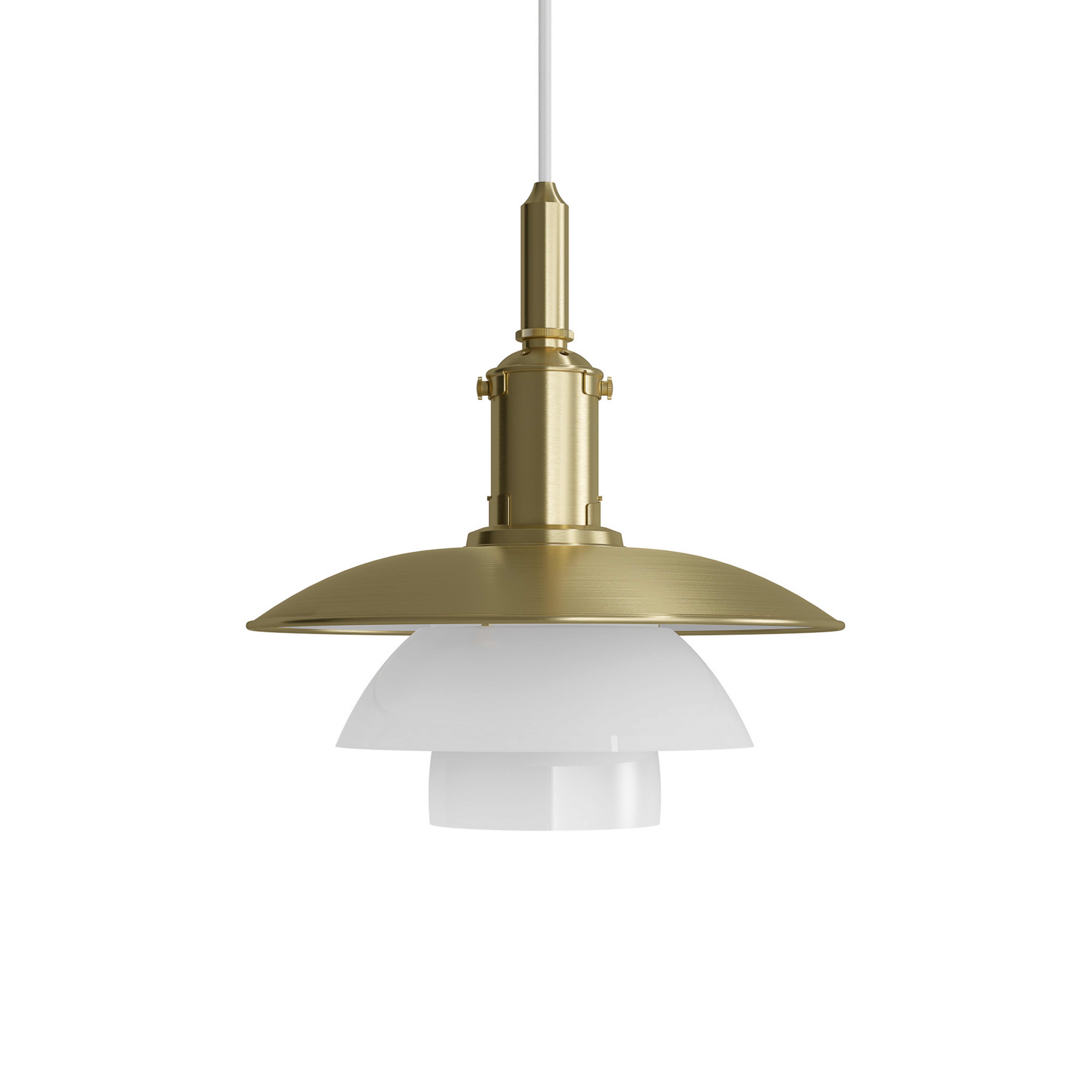 PH 3/3 Suspension Limited Edition Brass/Opal - Louis Poulsen