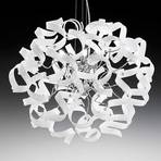 Beautiful hanging light WHITE, 50 cm diameter